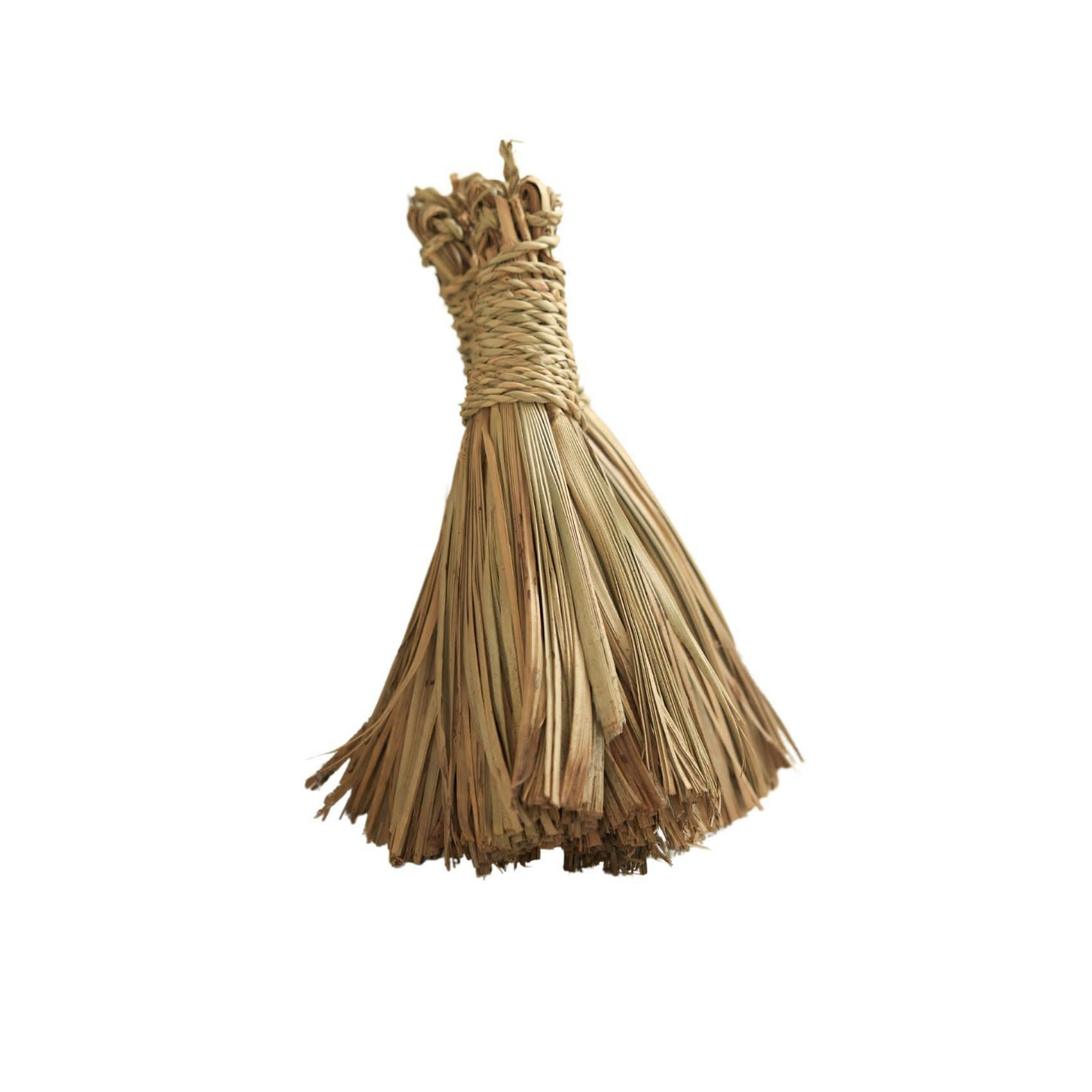 - Balai à main marocain osier naturel 25 cm