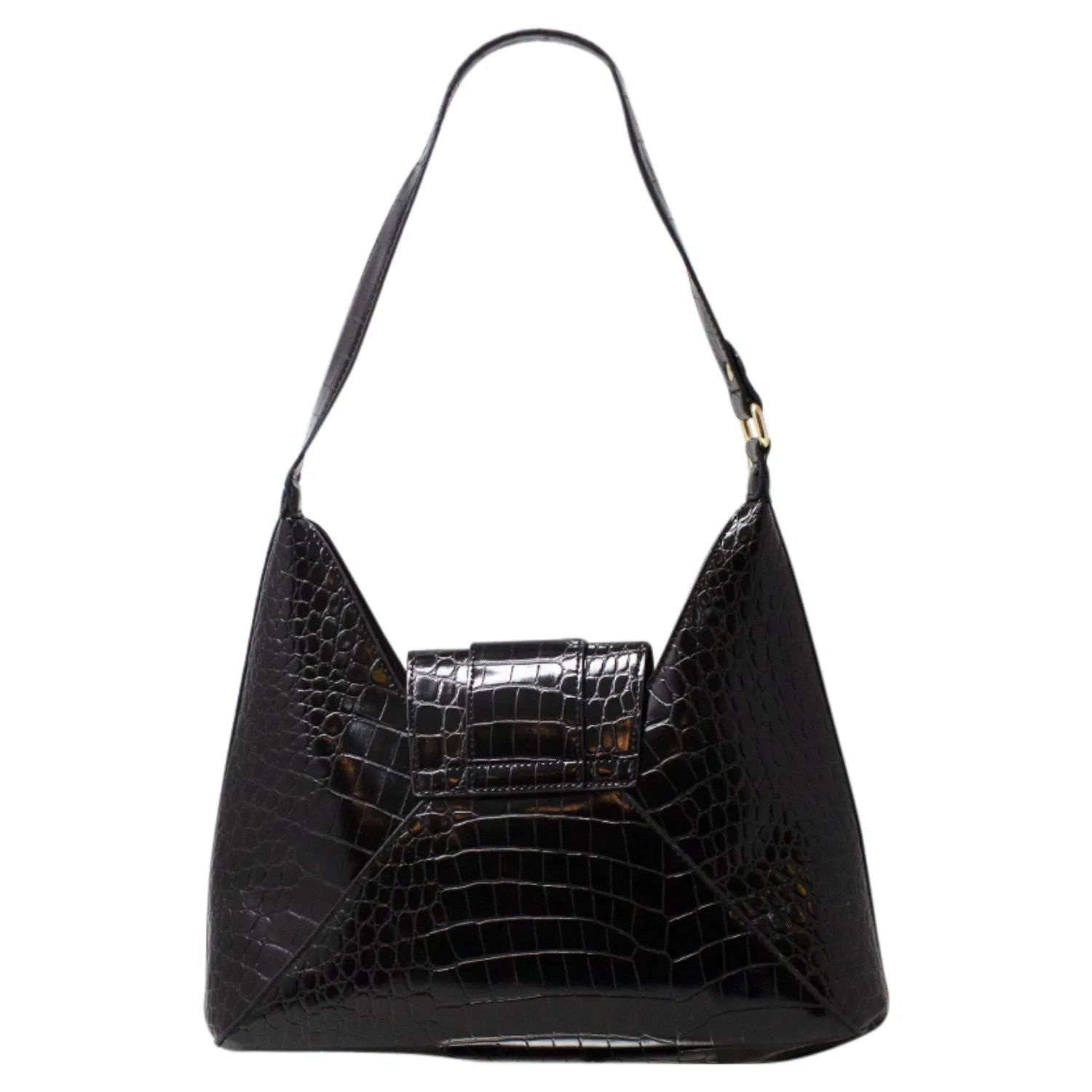 SVNX Envelope Hobo Bag in Black