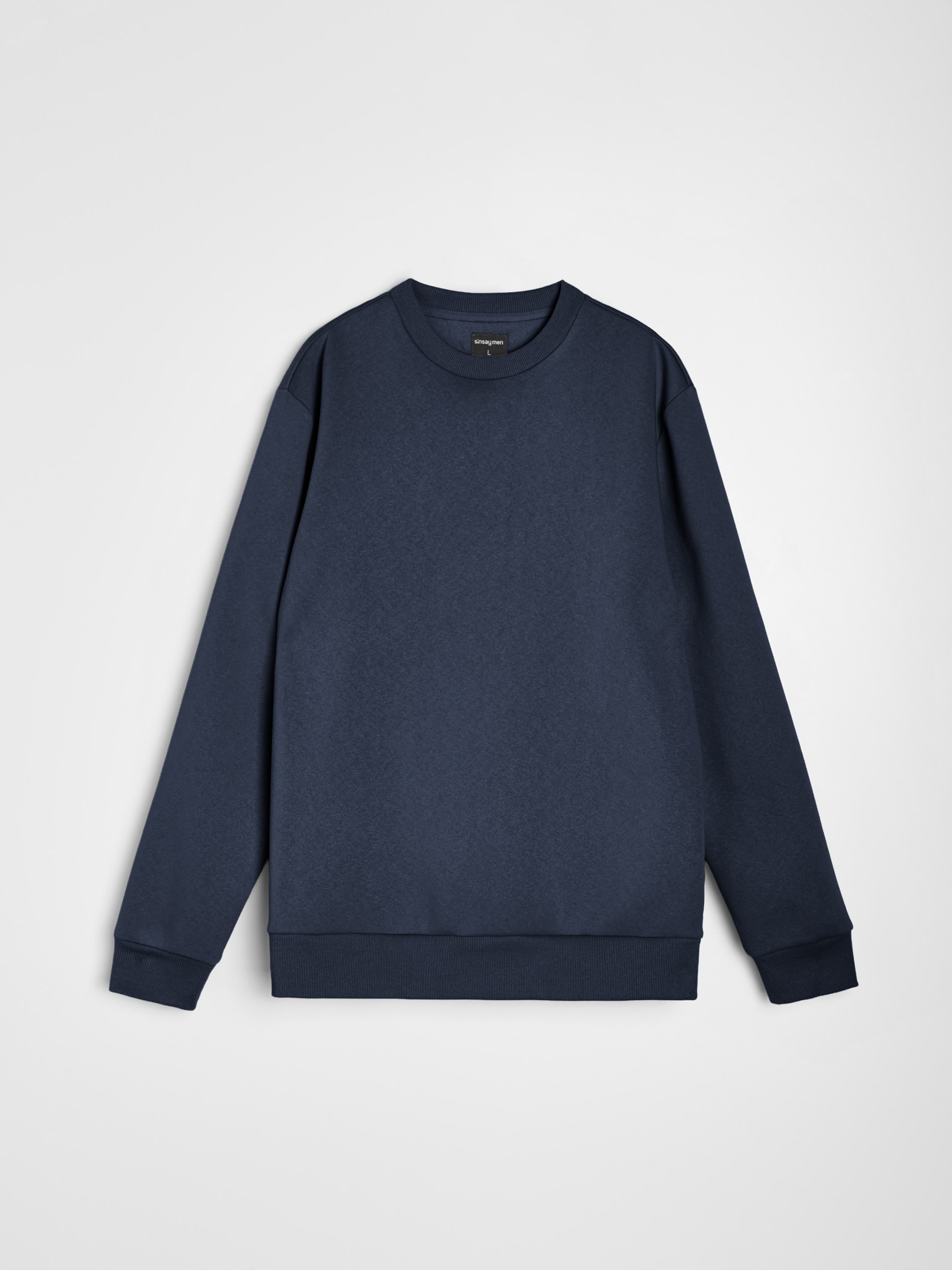Bluza crewneck z domieszką bawełny