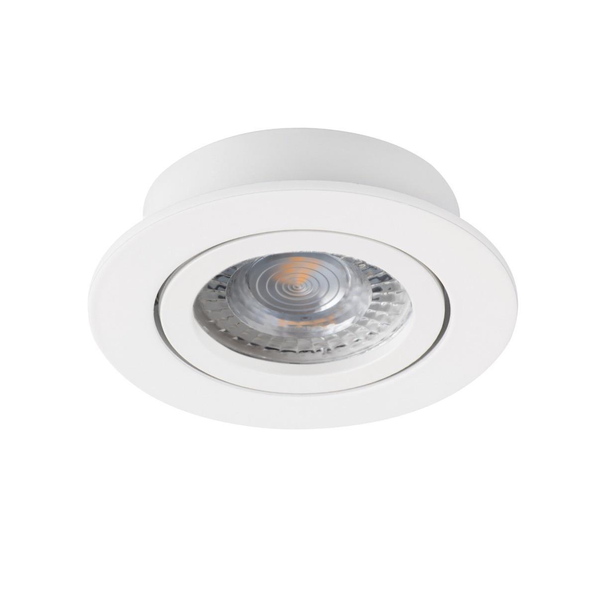 Oprawa wpuszczana okrągła biała 8,2cm Dalla 1xGU10x10W IP20 Kanlux