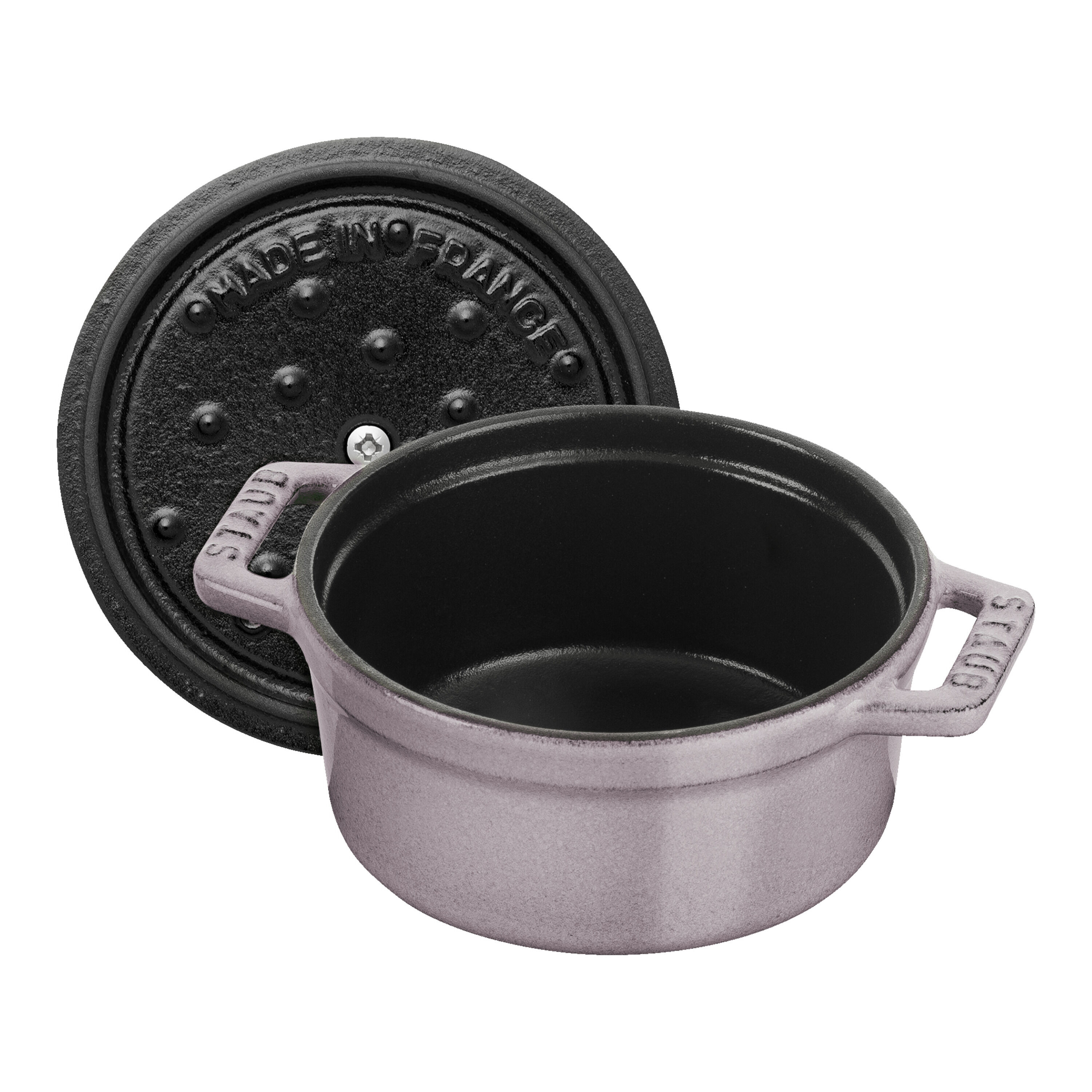 10 cm round Cast iron Mini Cocotte cherry blossom