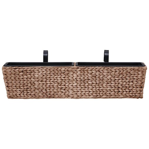 NNEVL Garden Planters 2 pcs Water Hyacinth Brown