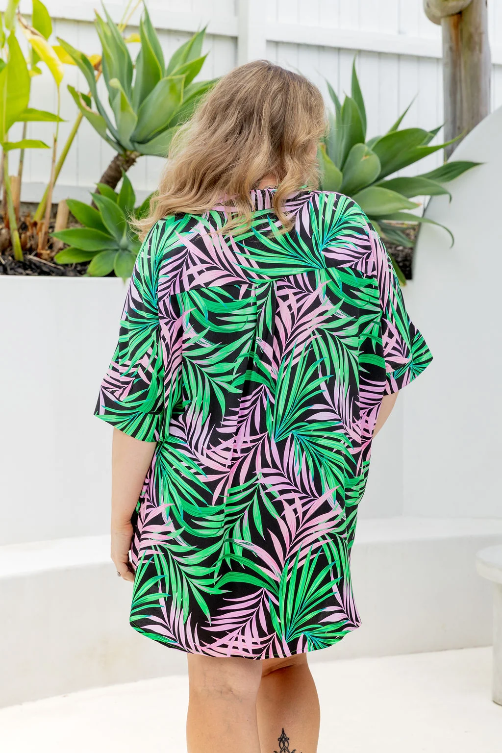 Tammin Shirt in Midnight Jungle