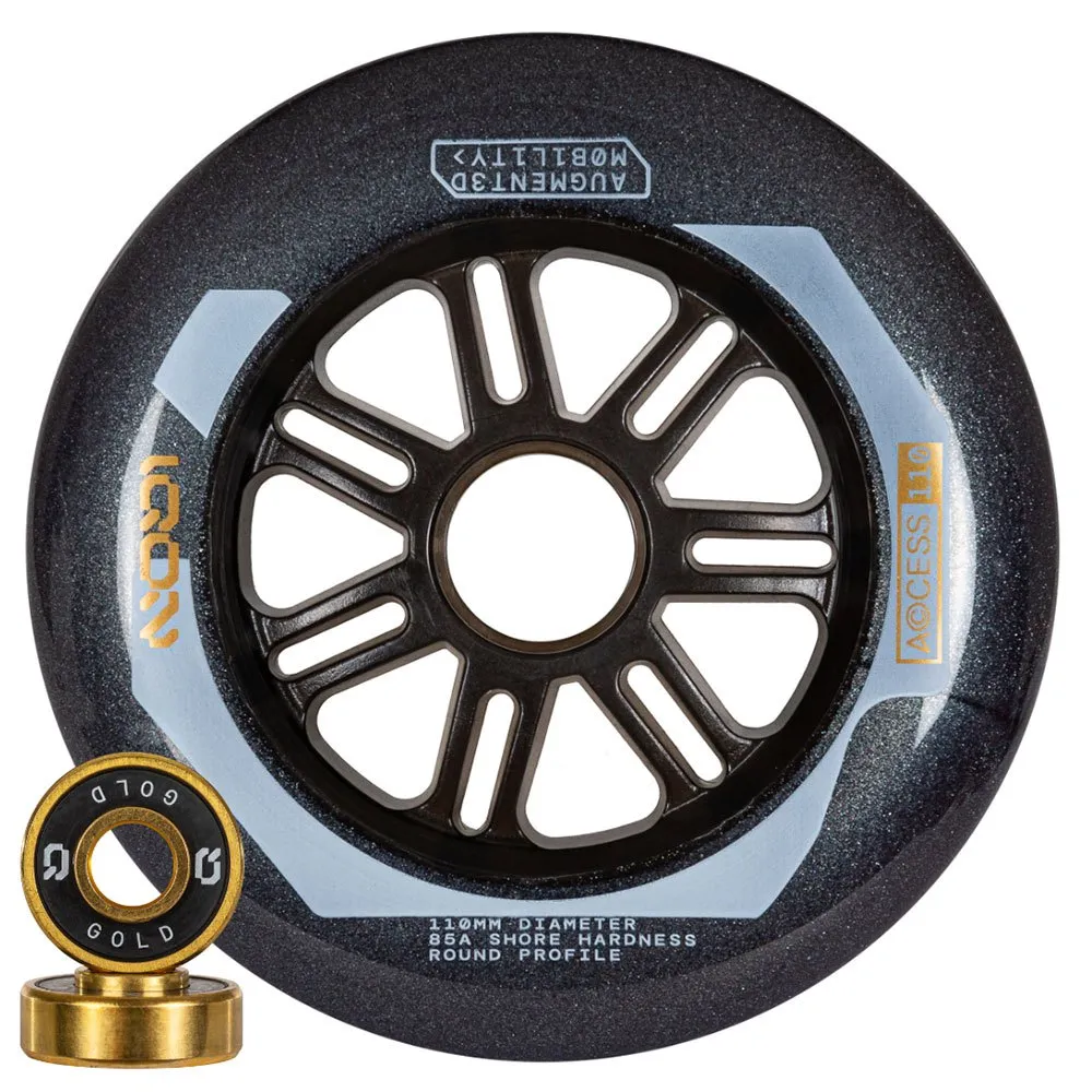 Iqon Access Combo 110 85A skates wheels 3 units
