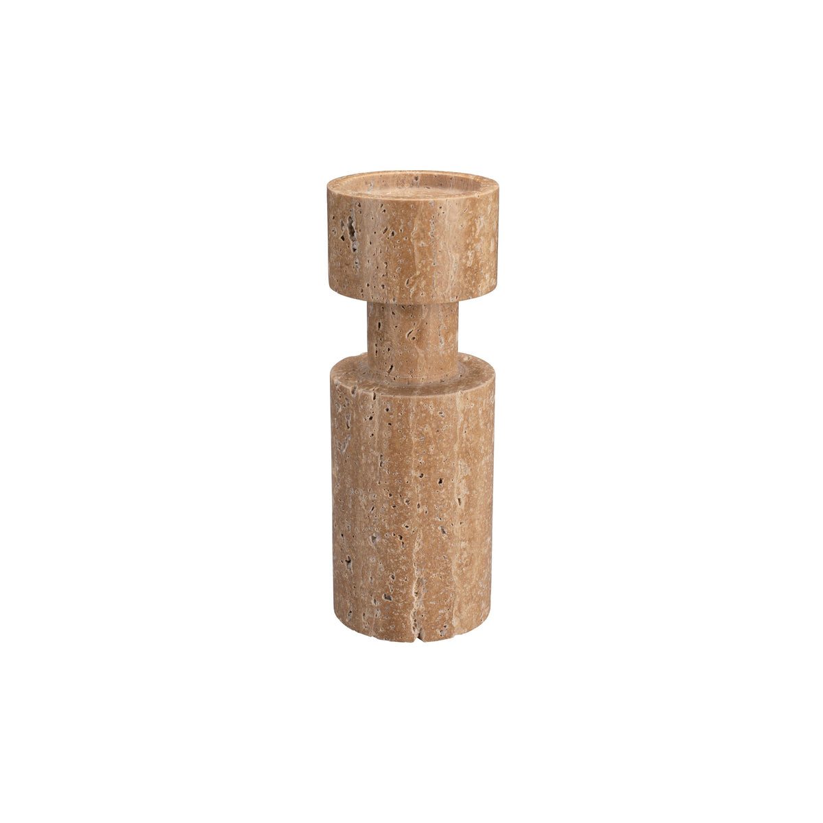 Dutchbone Paros Kandelaar Travetin - Beige