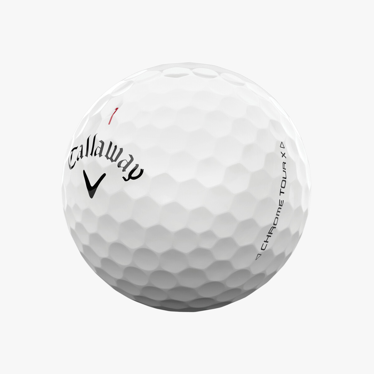 Chrome Tour X Custom Logo Golf Balls