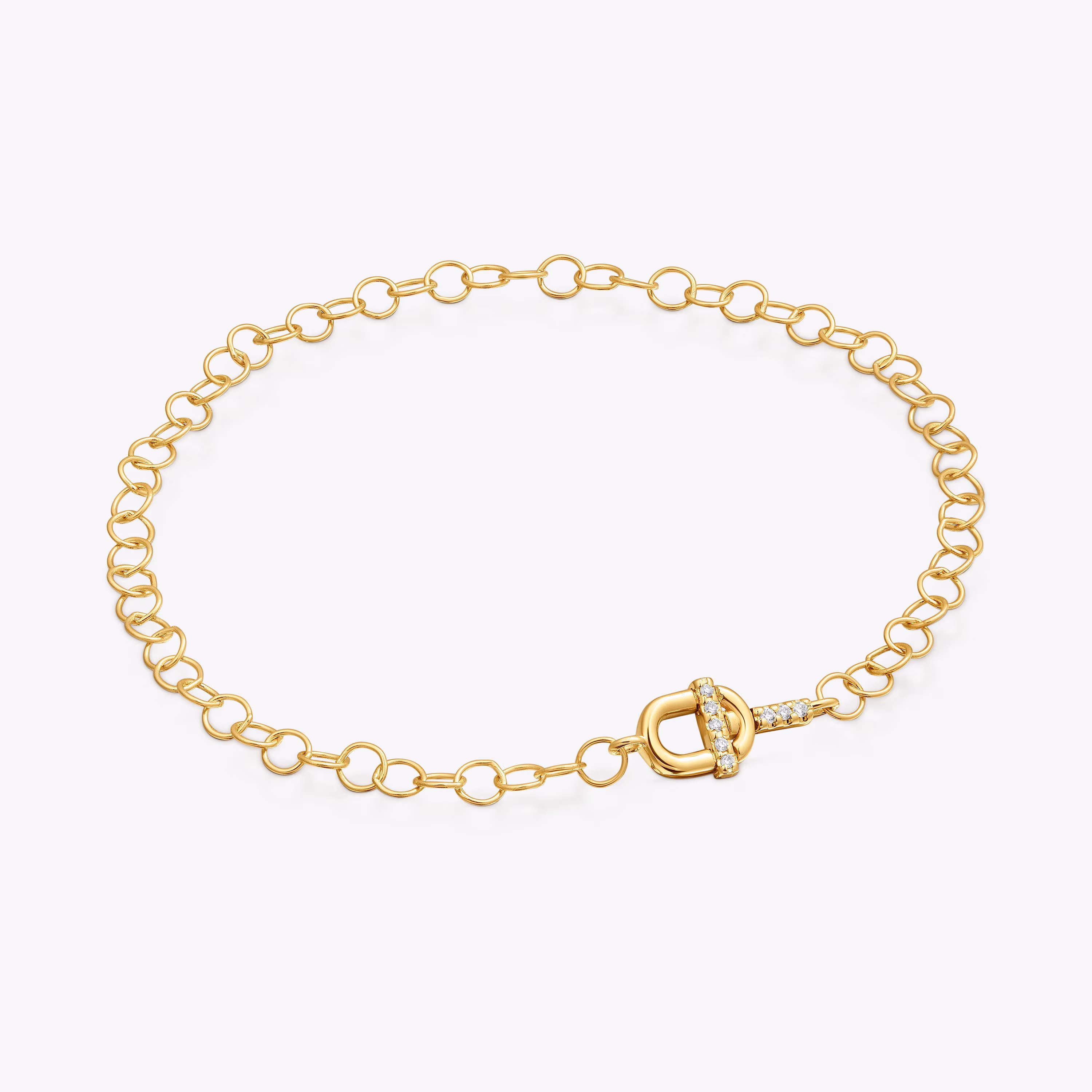 Pulsera con oro 14 kt y diamantes TOUS MANIFESTO