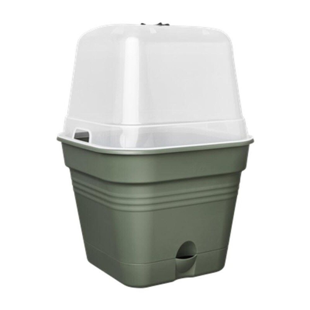 DYRKEPOTTE ELHO GREEN BASICS 20X20CM GRØNN