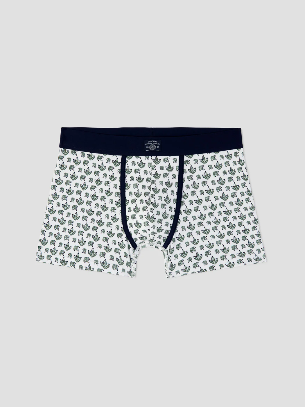Boxer en coton à motif