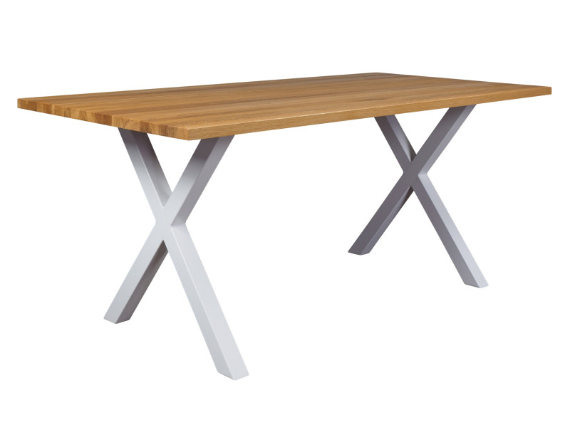 Stół 140x90 Blanco z drewna dębowego litego olejowanego Pure