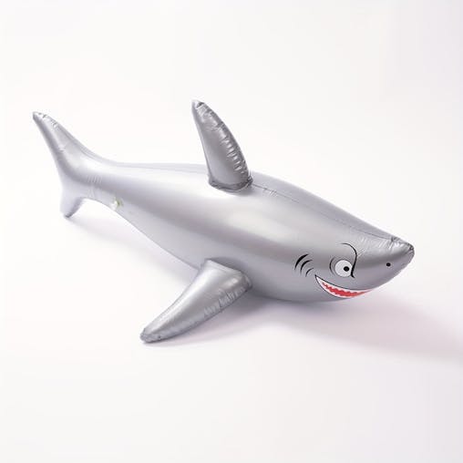 NNETM Inflatable Big Shark Pool Party Toy