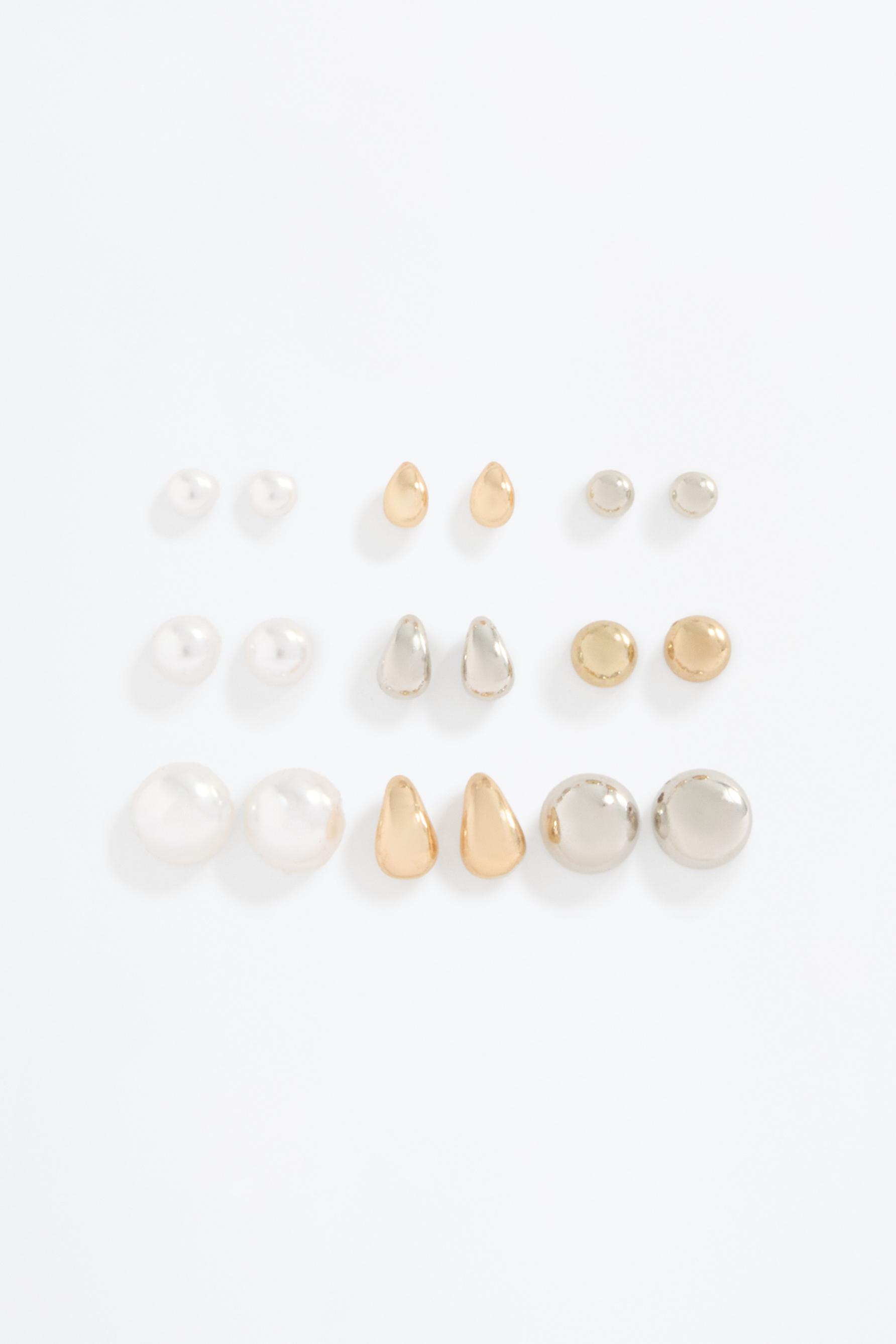 Pendientes combinados (Pack 9)