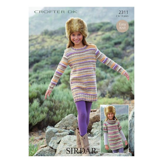 Sirdar Crofter DK Dress Digital Pattern 2311