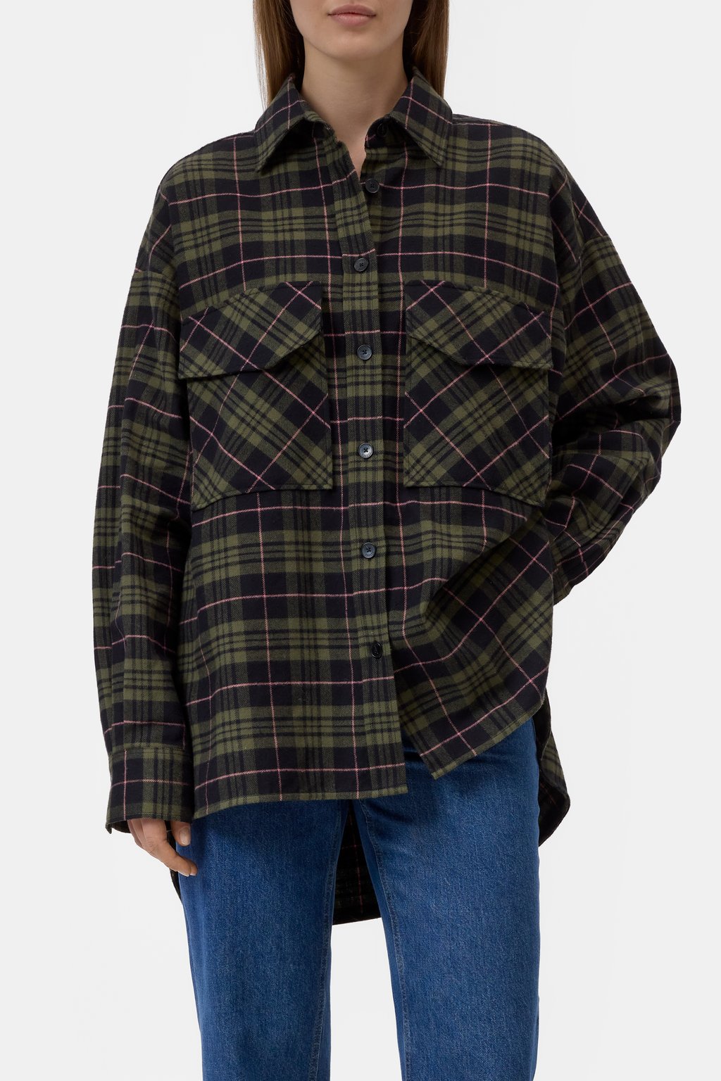 Kariertes Flanell-Overshirt