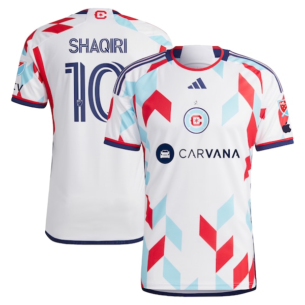 Xherdan Shaqiri Chicago Fire adidas 2024 A Kit For All Authentic Player Jersey – White