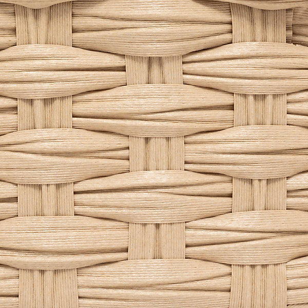 Panier Tresseeffet bois naturel 3L - Beige- 5five