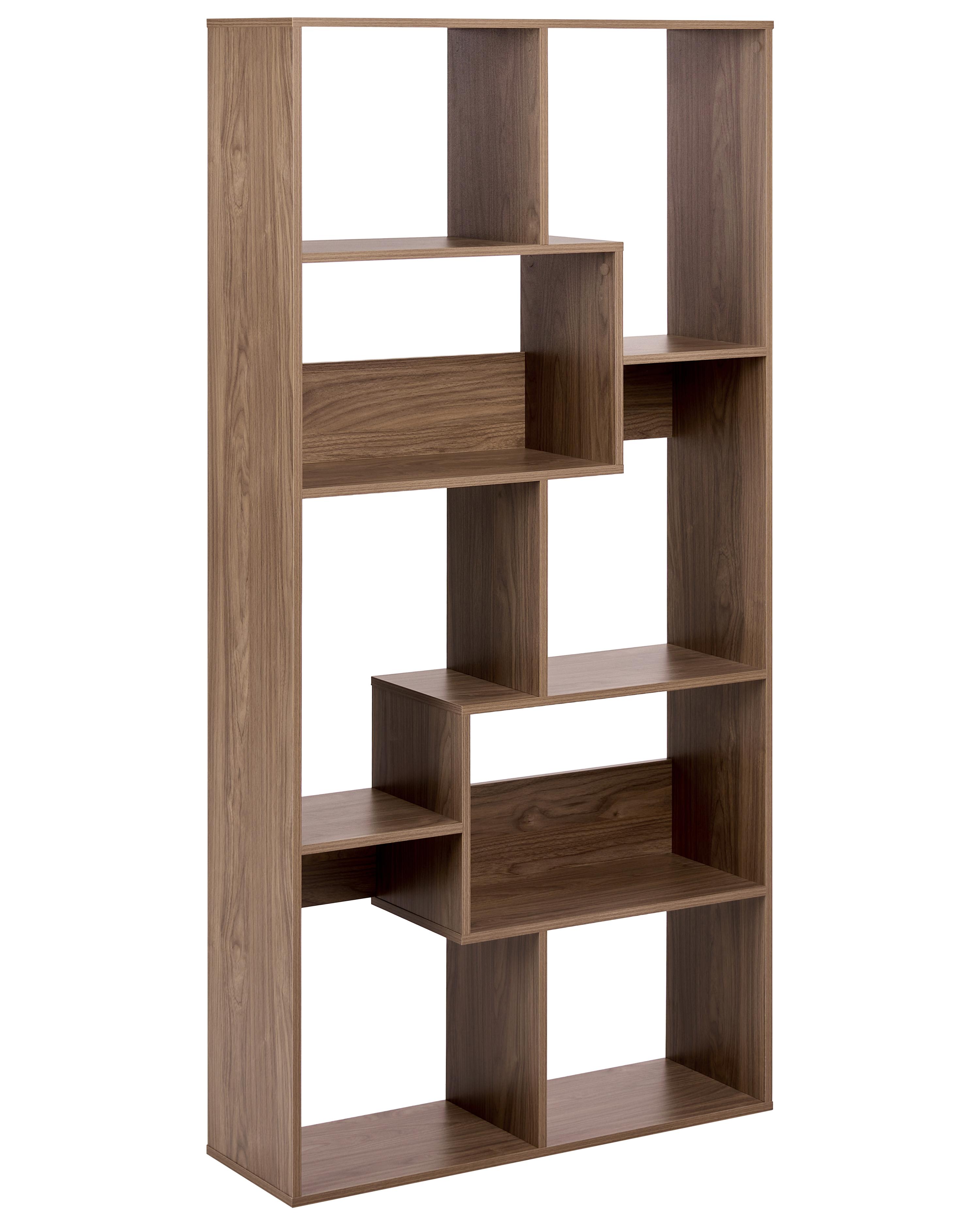 6 Tier Bookcase CHATEH 180 cm Brown