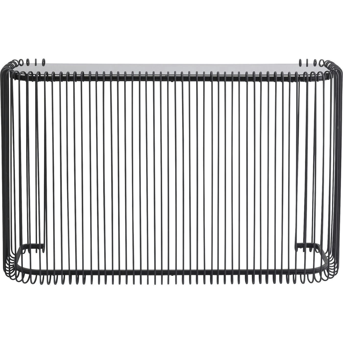 WIRE - Console Wire 142x43cm noire Kare Design