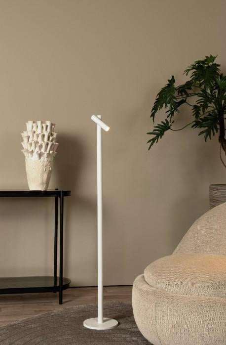 Antrim 1 vloerlamp LED oplaadbaar IP54 wit
