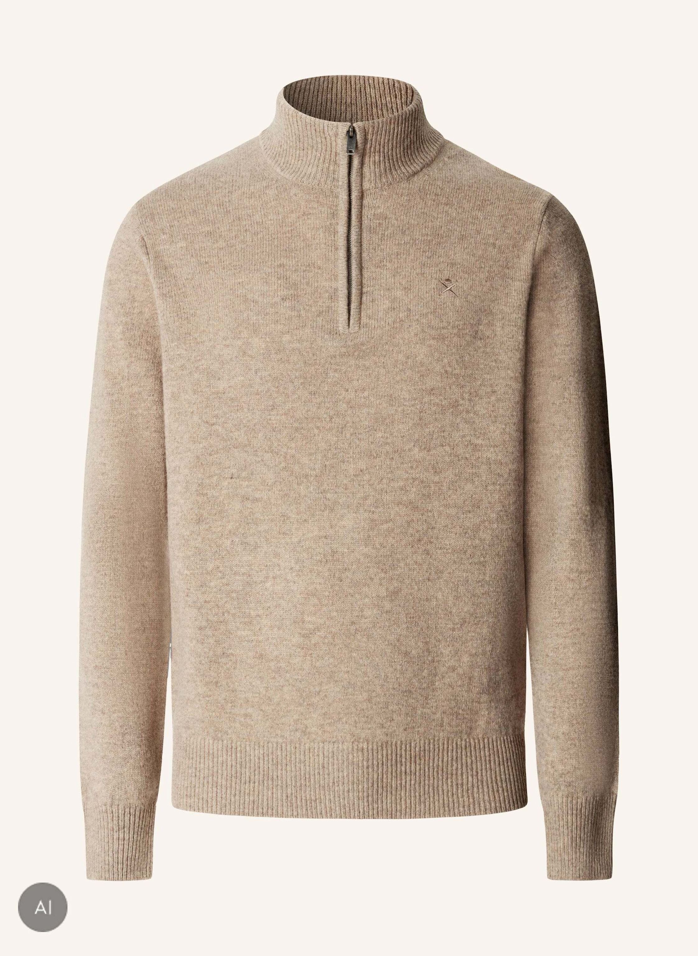 HACKETT LONDON Pullover LAMBSWOOL HZIP