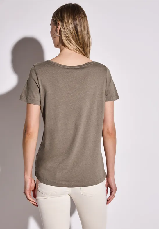 T-Shirt mit Wording Artwork