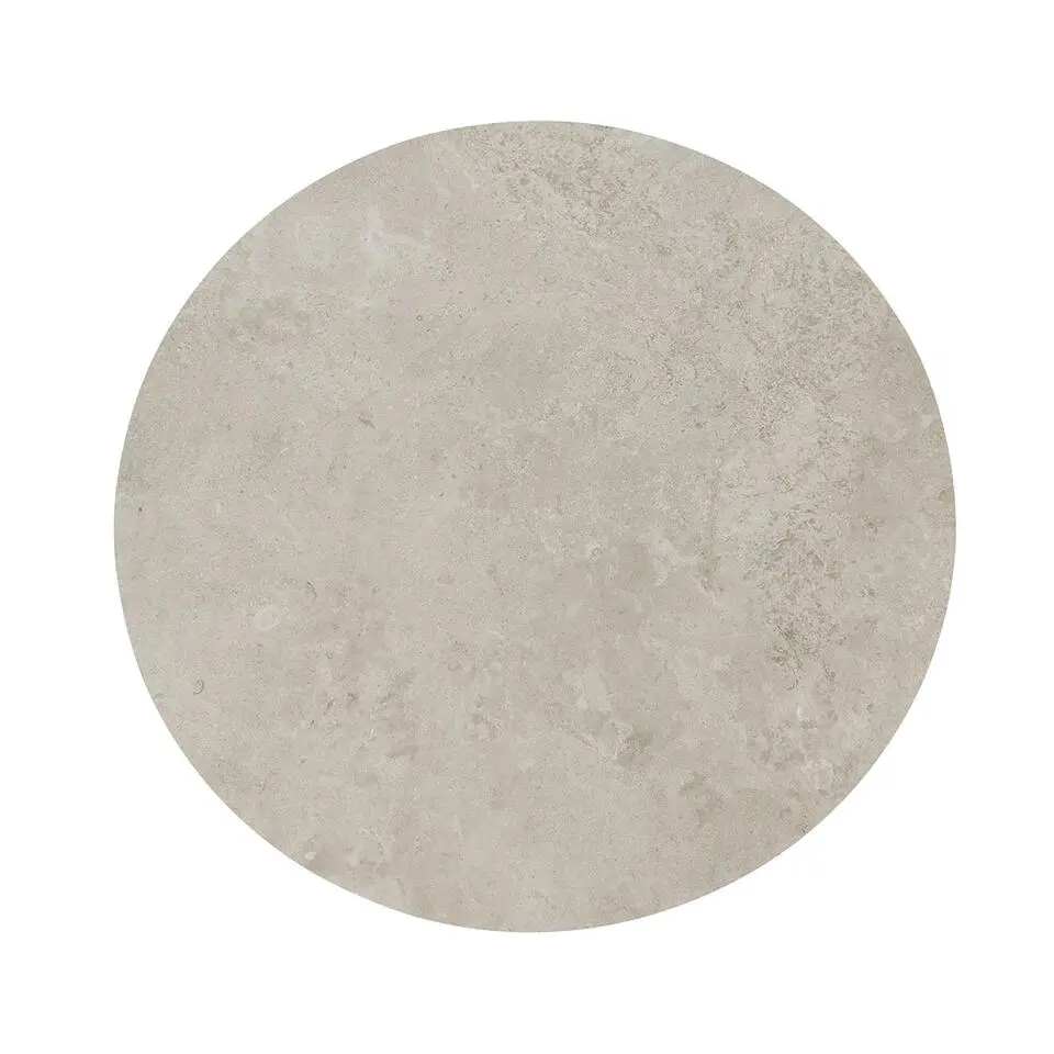 4 Seasons Prado tuintafel &Oslash;130x75 cm- ceramic sabbia - terre