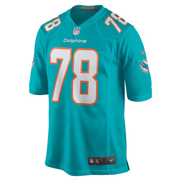Justin Ellis Miami Dolphins Nike  Game Jersey -  Aqua