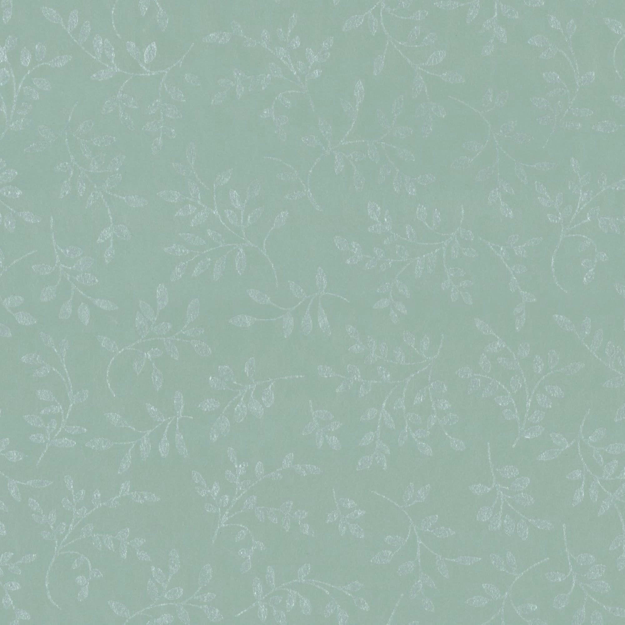 - Papier peint intissé tourbillon de feuilles vert 1005x52cm