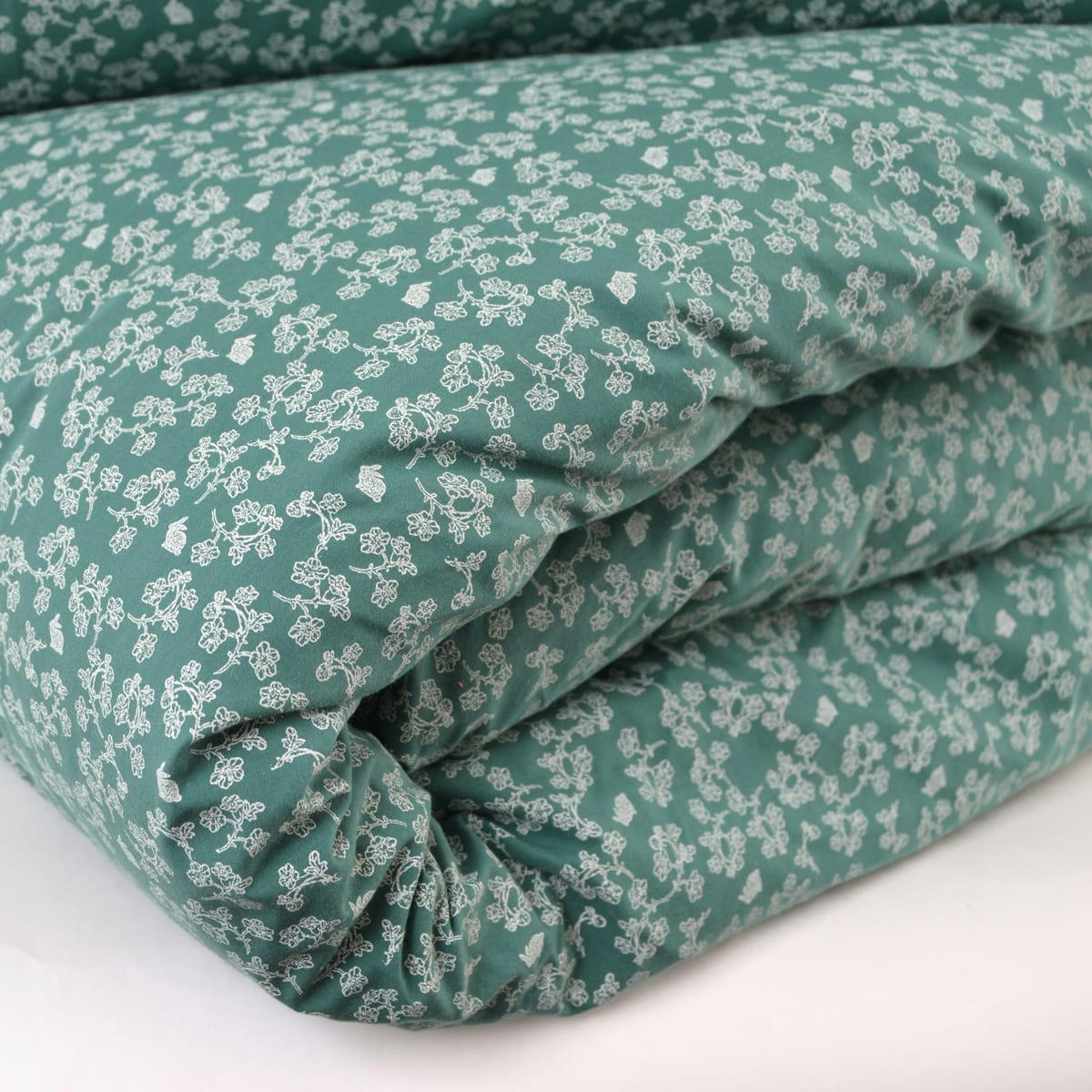 MAHE - Parure de lit housse de couette + taie 100x140 cm - 40x60 cm