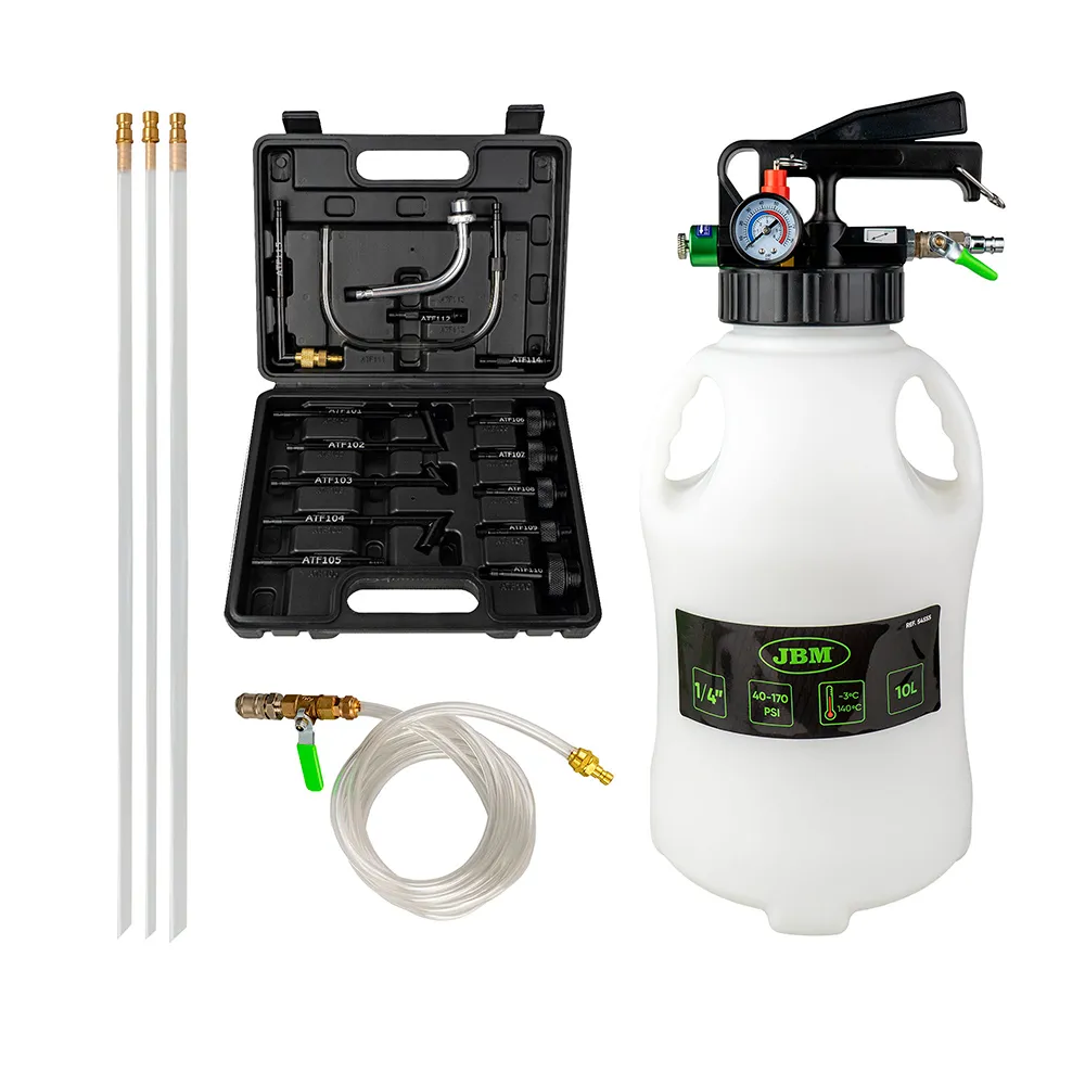 JBM Pneumatic Transmission Pump With 15 Adapters 10L