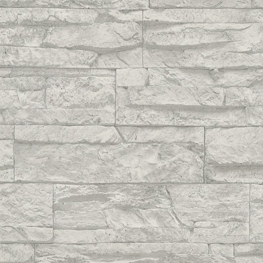 TAPET AS CREATION BEST OF WOOD&STONE 2 GRÅ