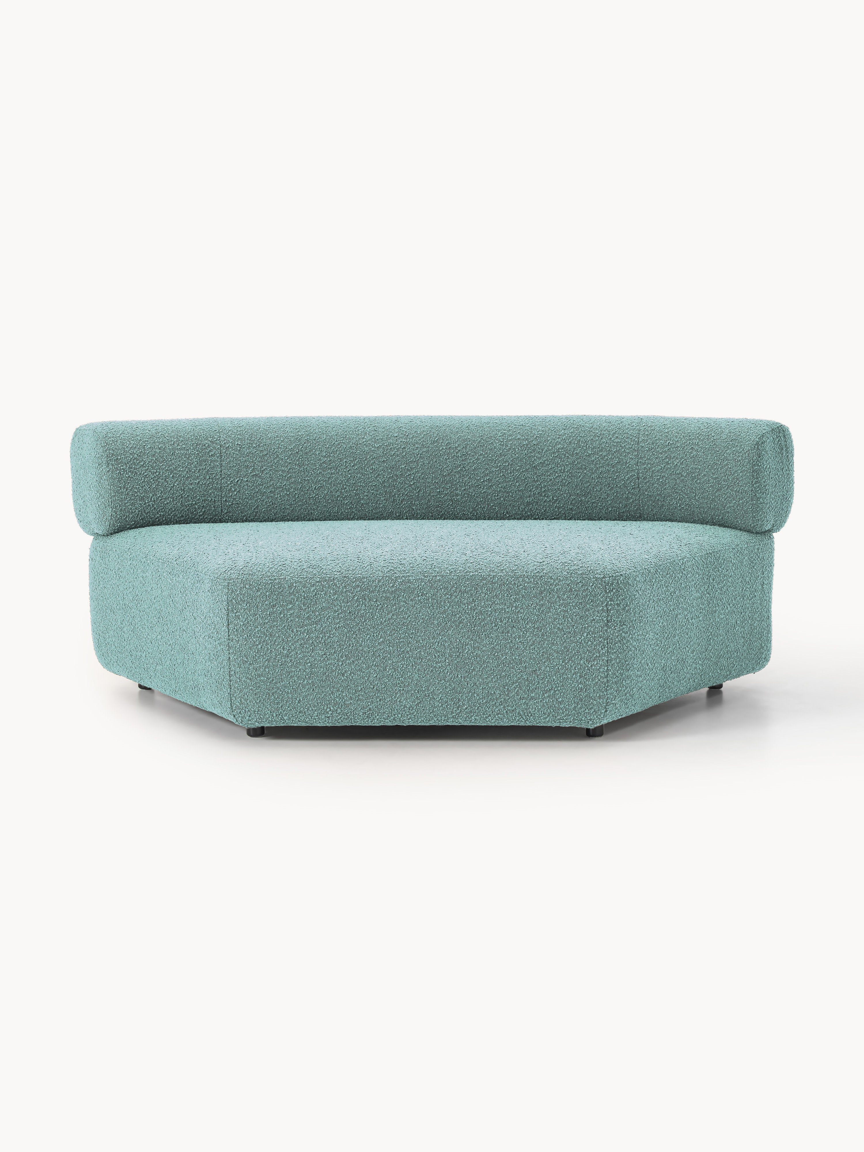 Rundes Bouclé-Eckmodul Anton