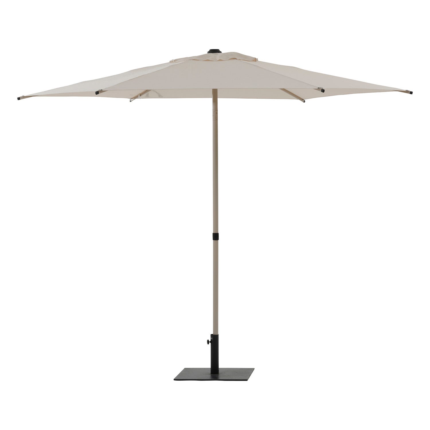 Ombrellone 250x250 cm Soya argilla