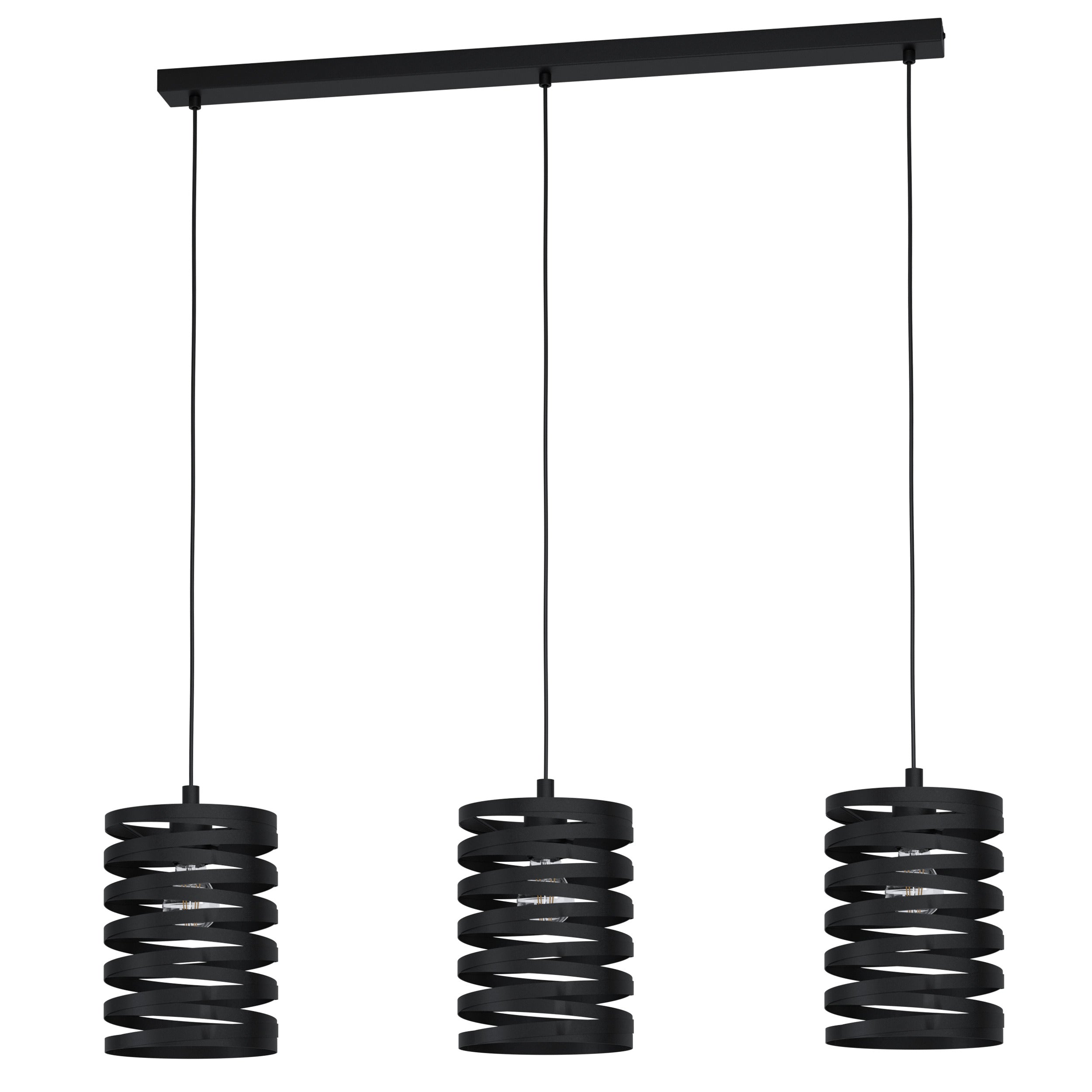 EGLO  hanglamp Cremella - e27 - 94 cm - zwart
