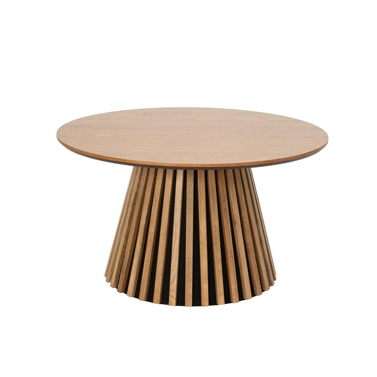Furnhouse ronde salontafel Svendborg - Natuurlijk eikenhout - Ø 80 cm