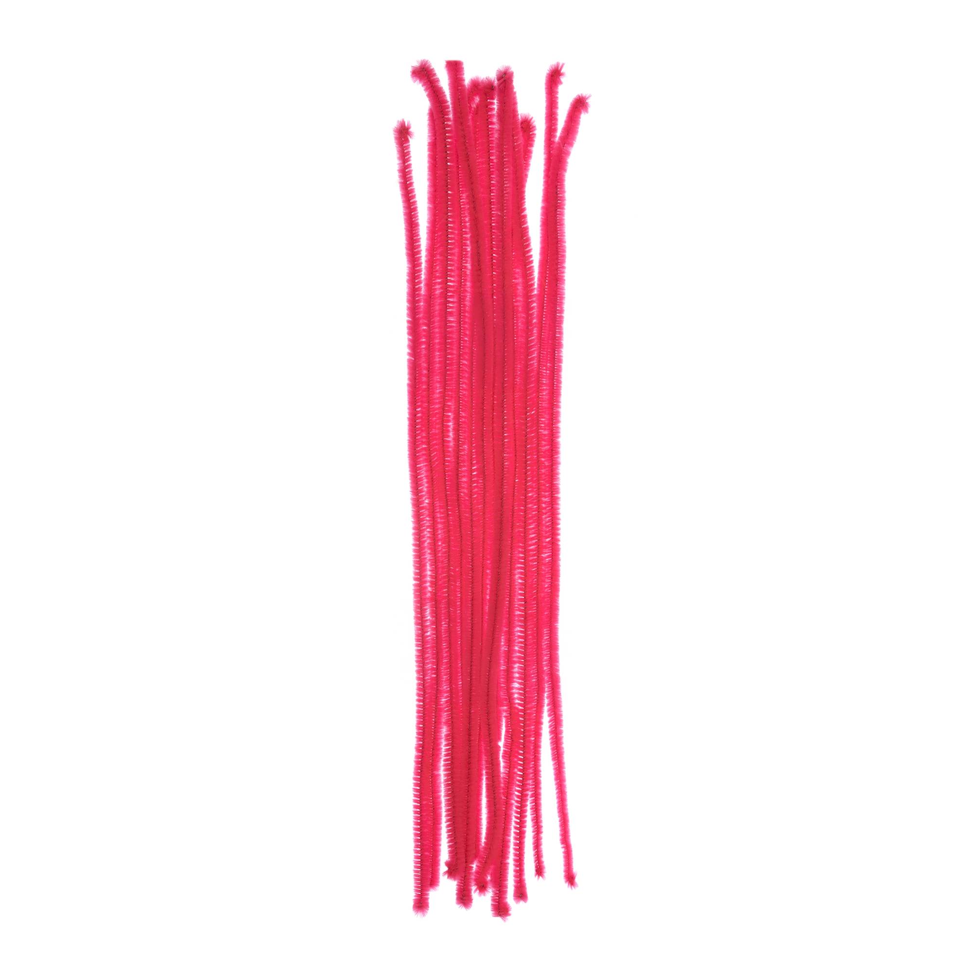 Cerise Pipe Cleaners 12 Pack