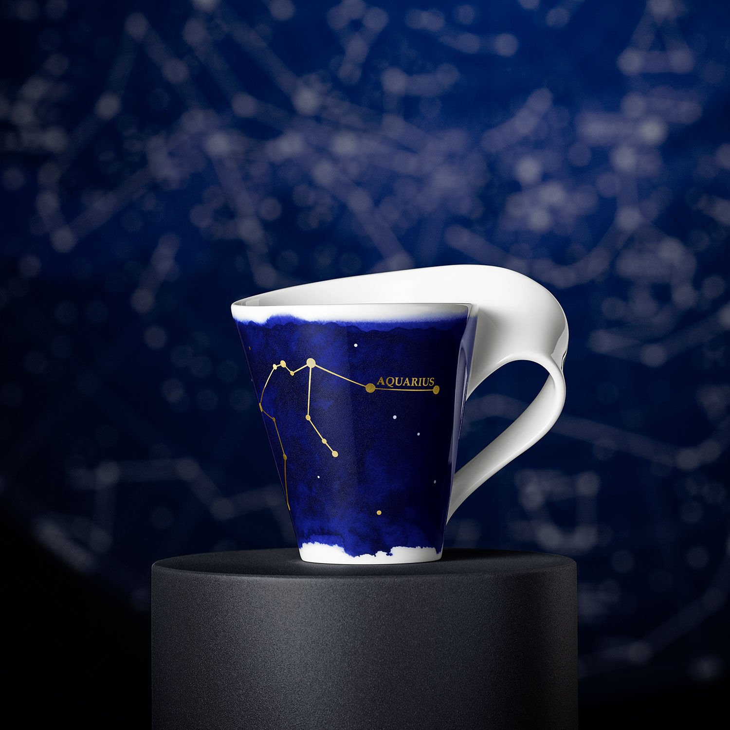 NewWave Mug - Multi-colored, 8.2 oz, Premium Porcelain