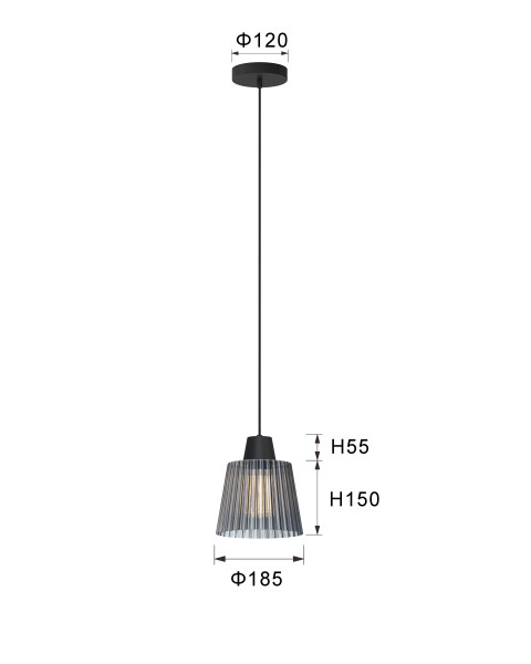 Lampa wisząca Mitica jedynka