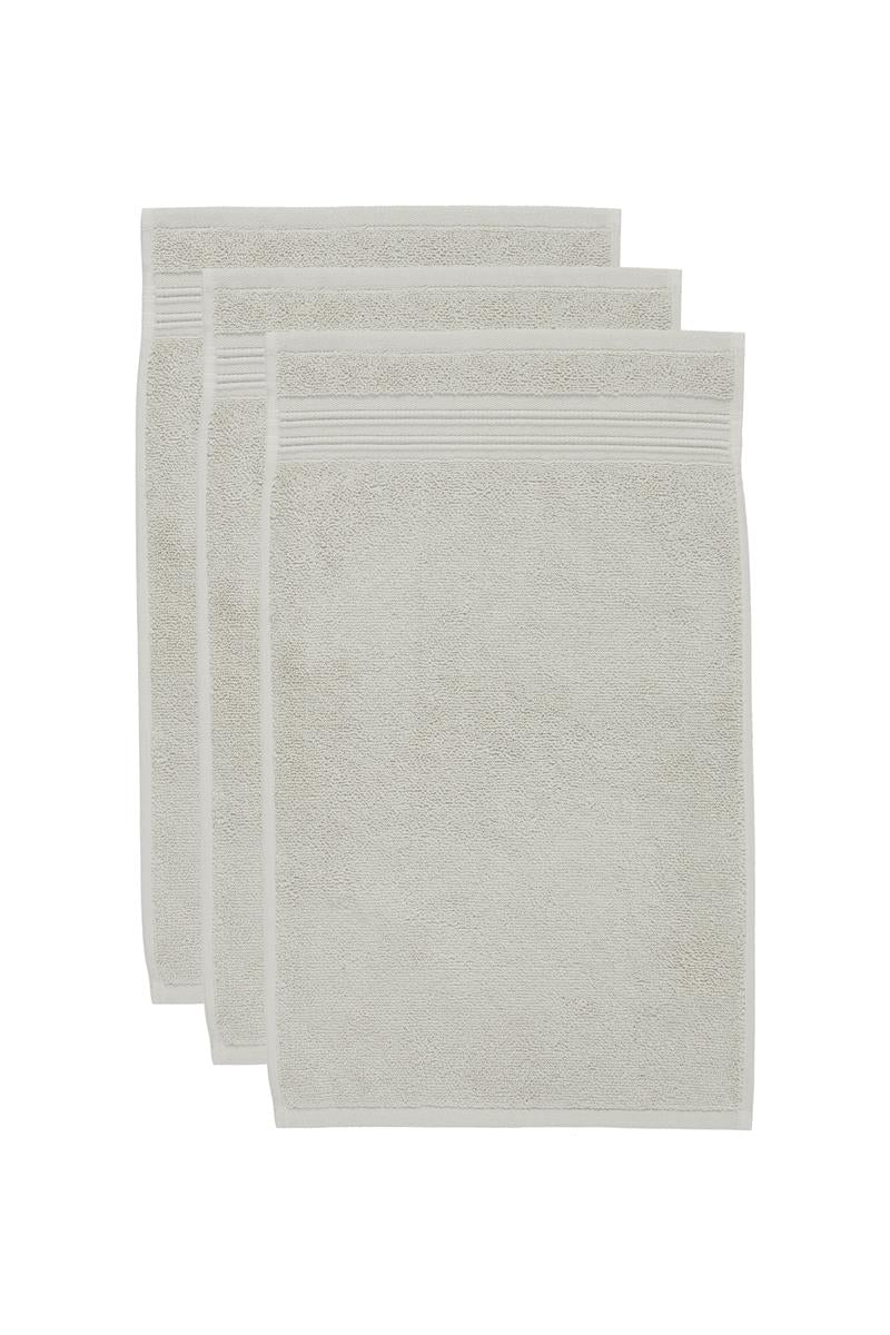 Beddinghouse Sheer Gastendoek - set van 3 - 30x50 cm - Zand