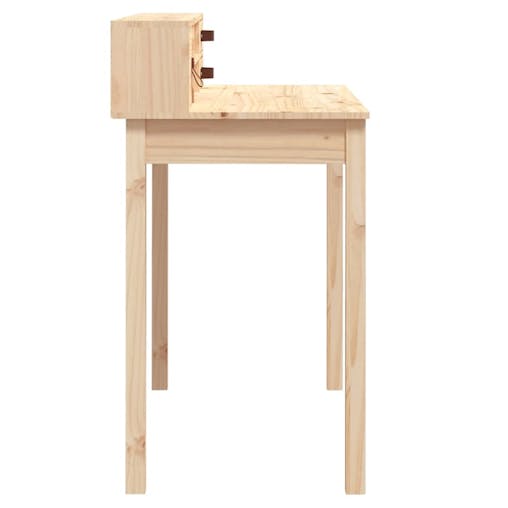 NNEVL Desk 110x50x93 cm Solid Wood Pine