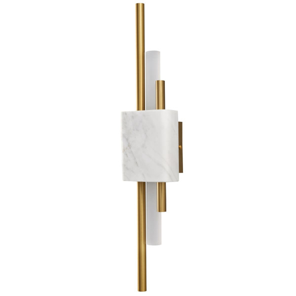 Ścienna lampa ELLIE ST-7007W-WHITE Step LED 5W 3000K marmur