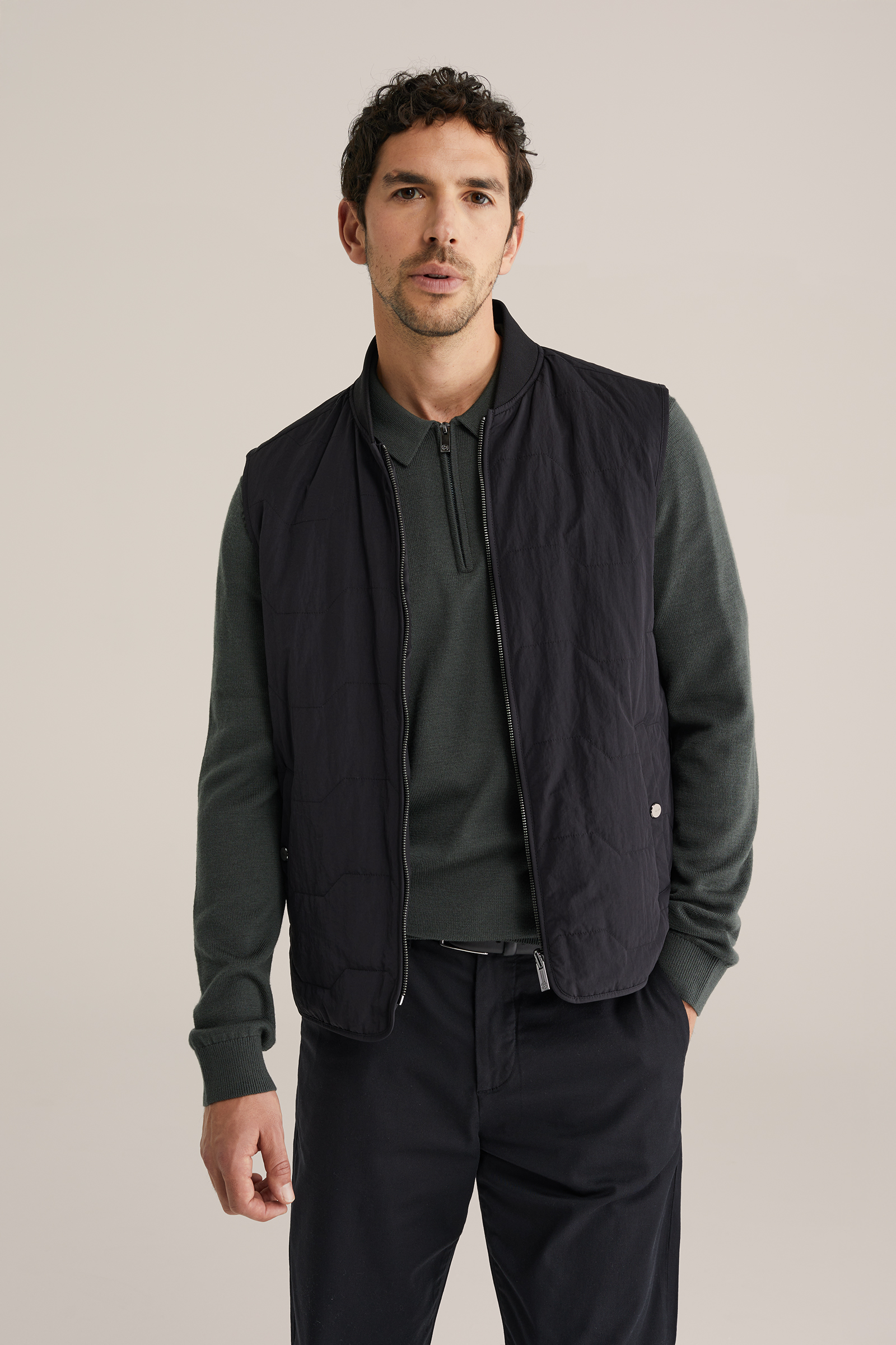 Heren jas met uitneembare inzet