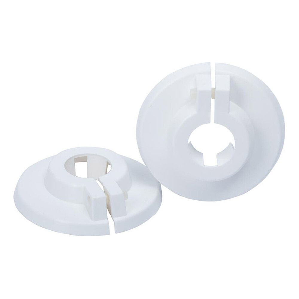 DEKKBRIKKE DELT HVIT 3/4" Ø68