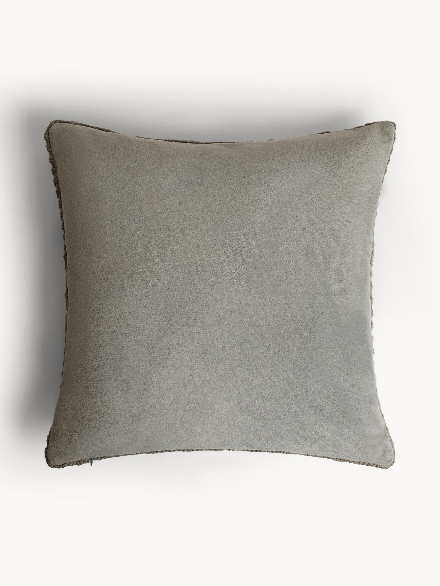 Cuscino 45x45 cm con motivo a treccia