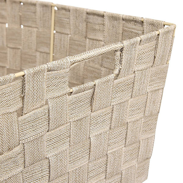Panier Lise biseauté L38cm beige - Beige- 5five