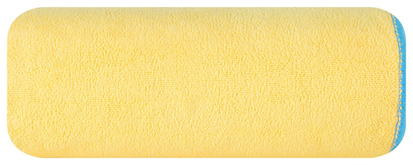 Ręcznik szybkoschnący 80x160 Iga żółty 380 g/m2 z mikrofibry