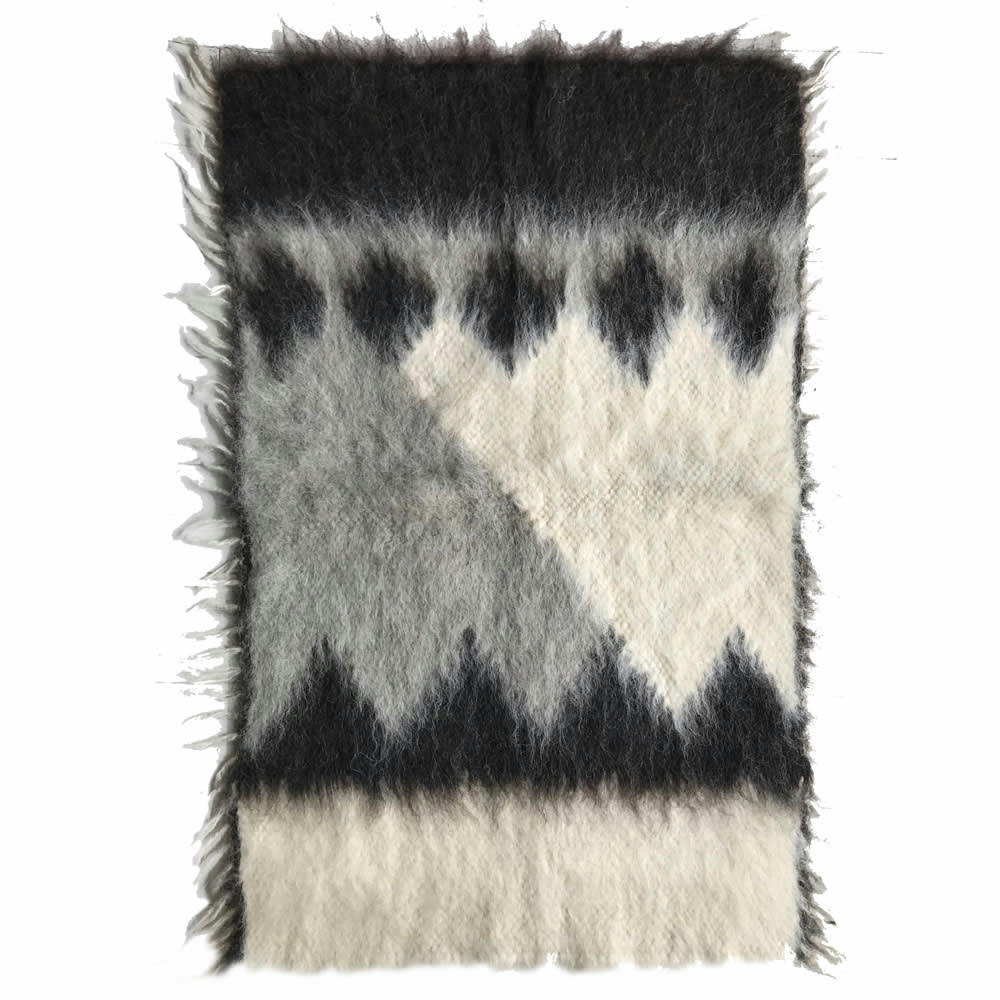 MINI FLOORPLAID - Plaid en laine 75x125