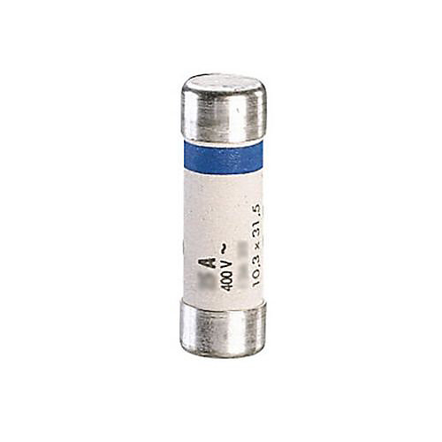 Boite de 10 cartouches cylindriques domestiques 10,3x31,5mm avec voyant 25A - LEGRAND - 012725