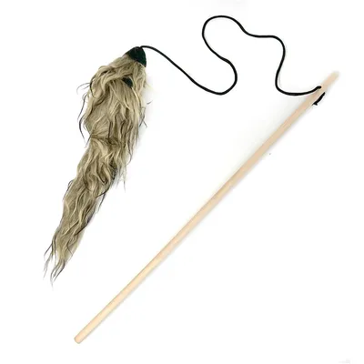 Aumüller cat fishing rod Woozle with fuzzy ferret