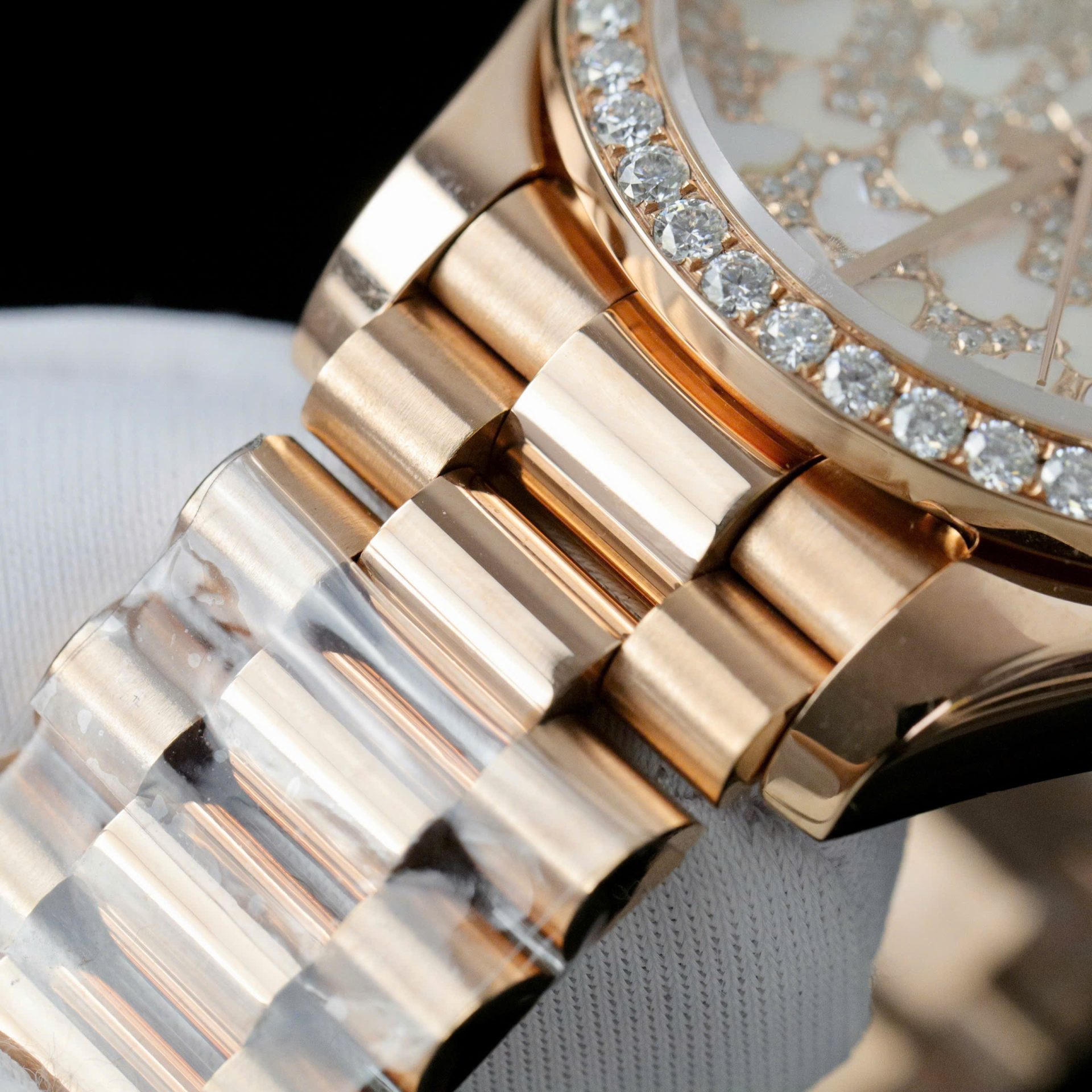Rolex Datejust 278285rbr-0010 RG Plated Diamond Dial 31mm Super Clone